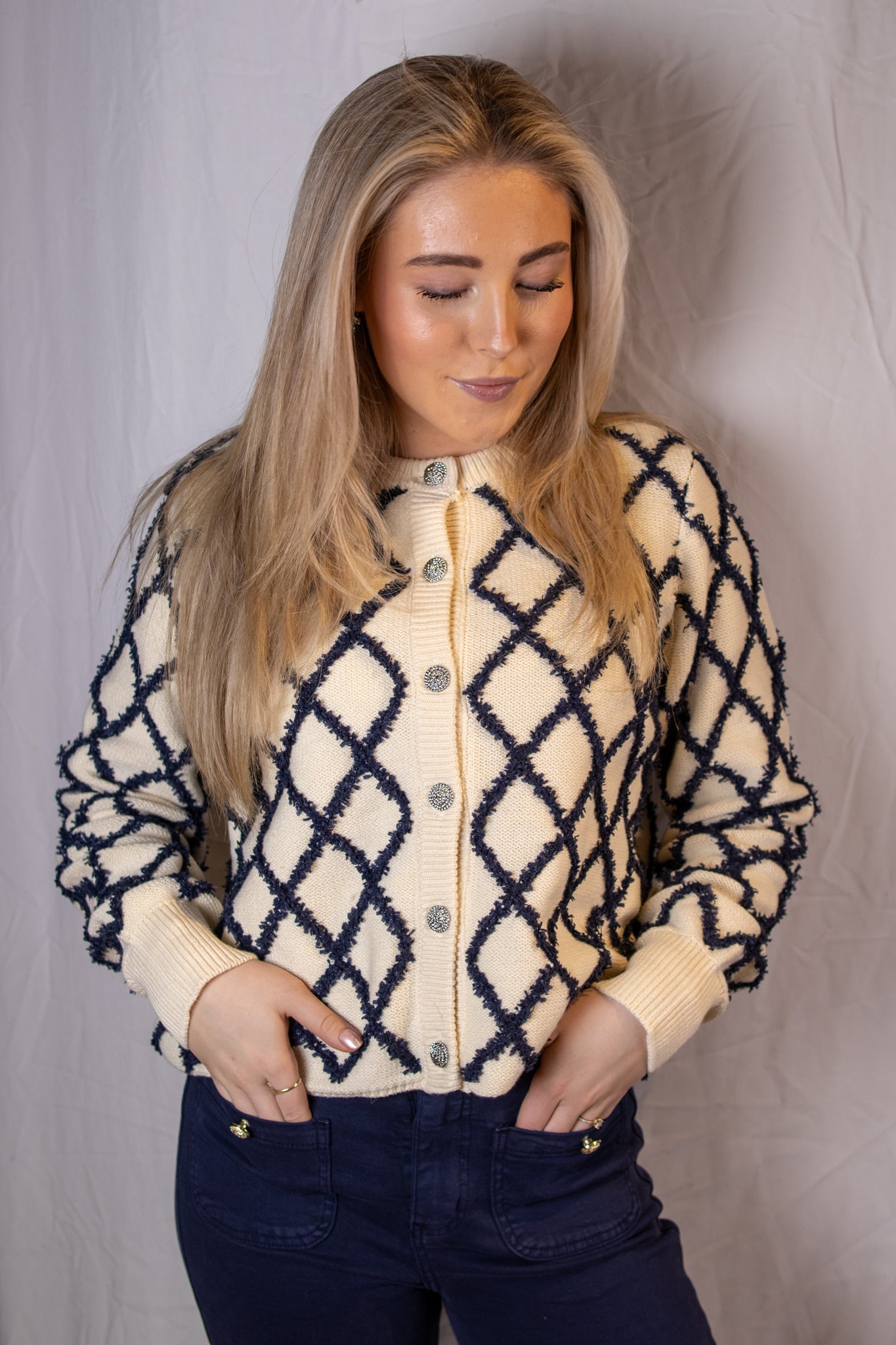 Zigly Knit Cardigan - Birch - Cardigans - Helt Dilla AS