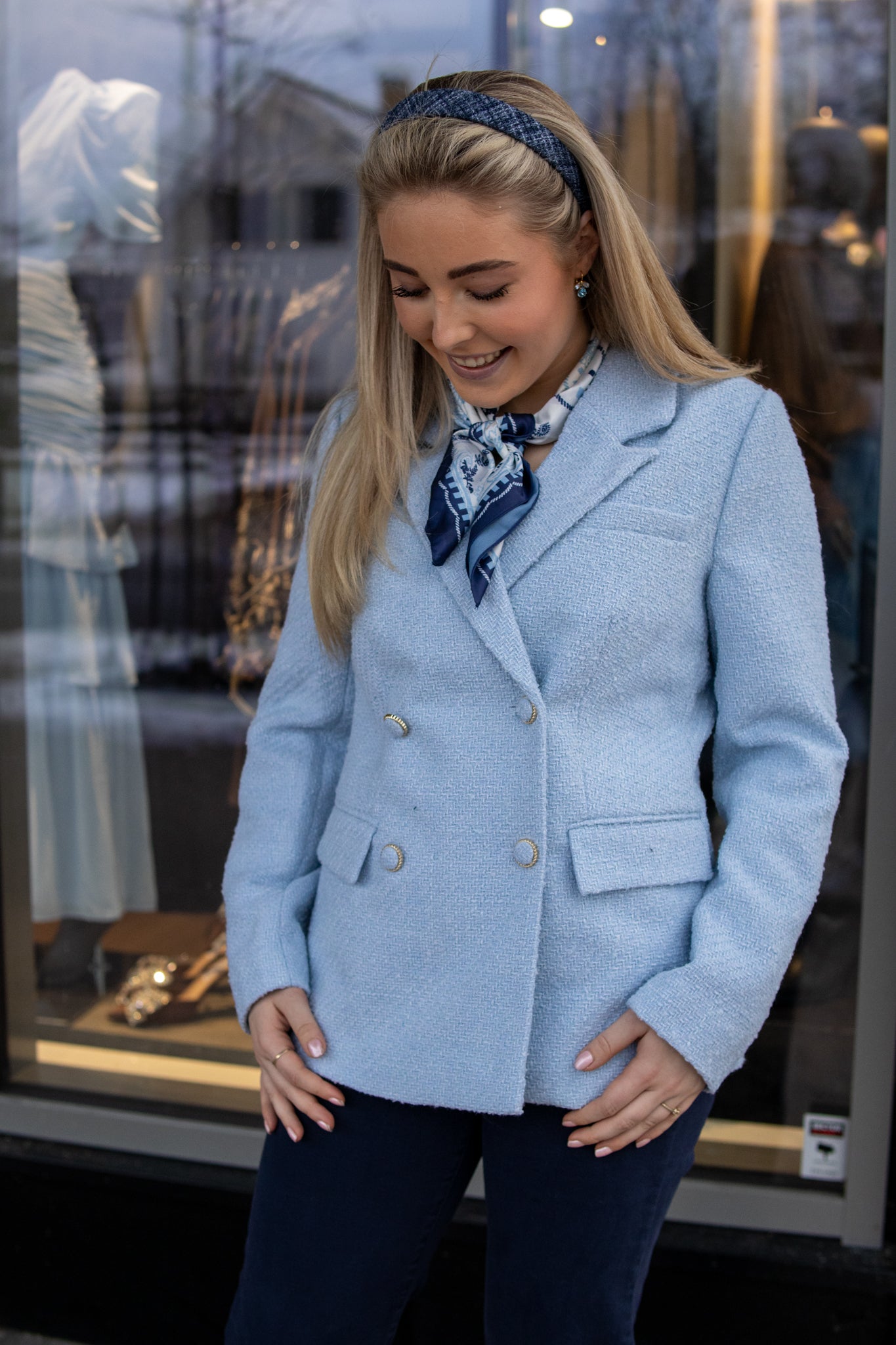 Petra Boucle Blazer - Blazer - Helt Dilla AS