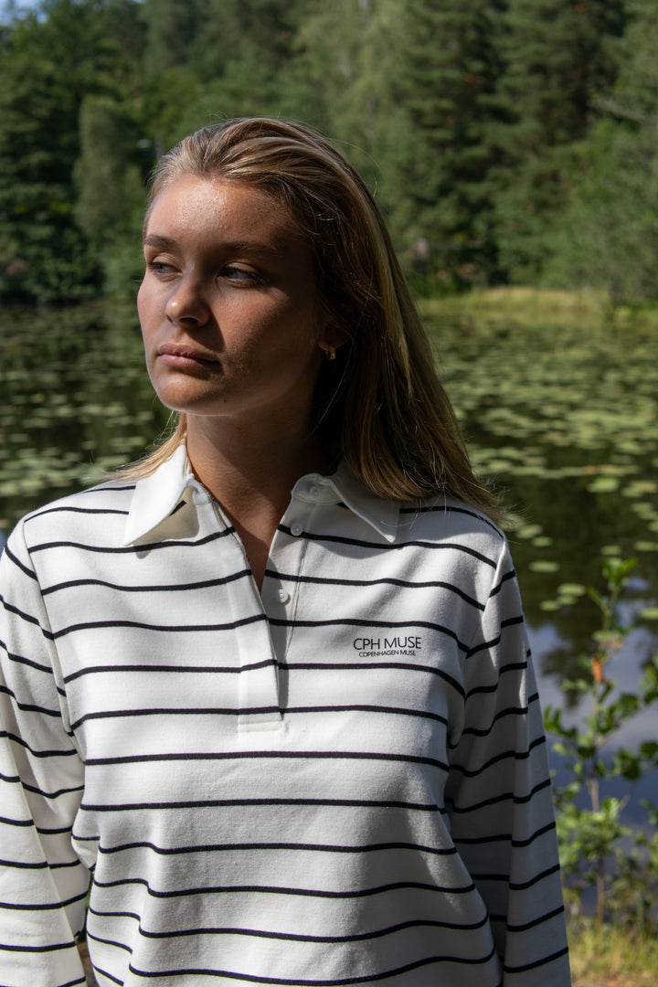 Muse Polo - Jet stream w black - Singlet, Topper & T-skjorter - Helt Dilla AS