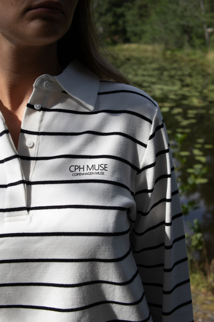 Muse Polo - Jet stream w black - Singlet, Topper & T-skjorter - Helt Dilla AS