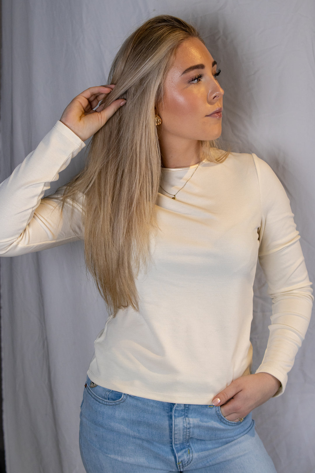 Paloma Top - white - Genser - Helt Dilla AS