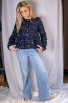 Dira LS Short Jacket - Navy Blazer - Blazer - Helt Dilla AS