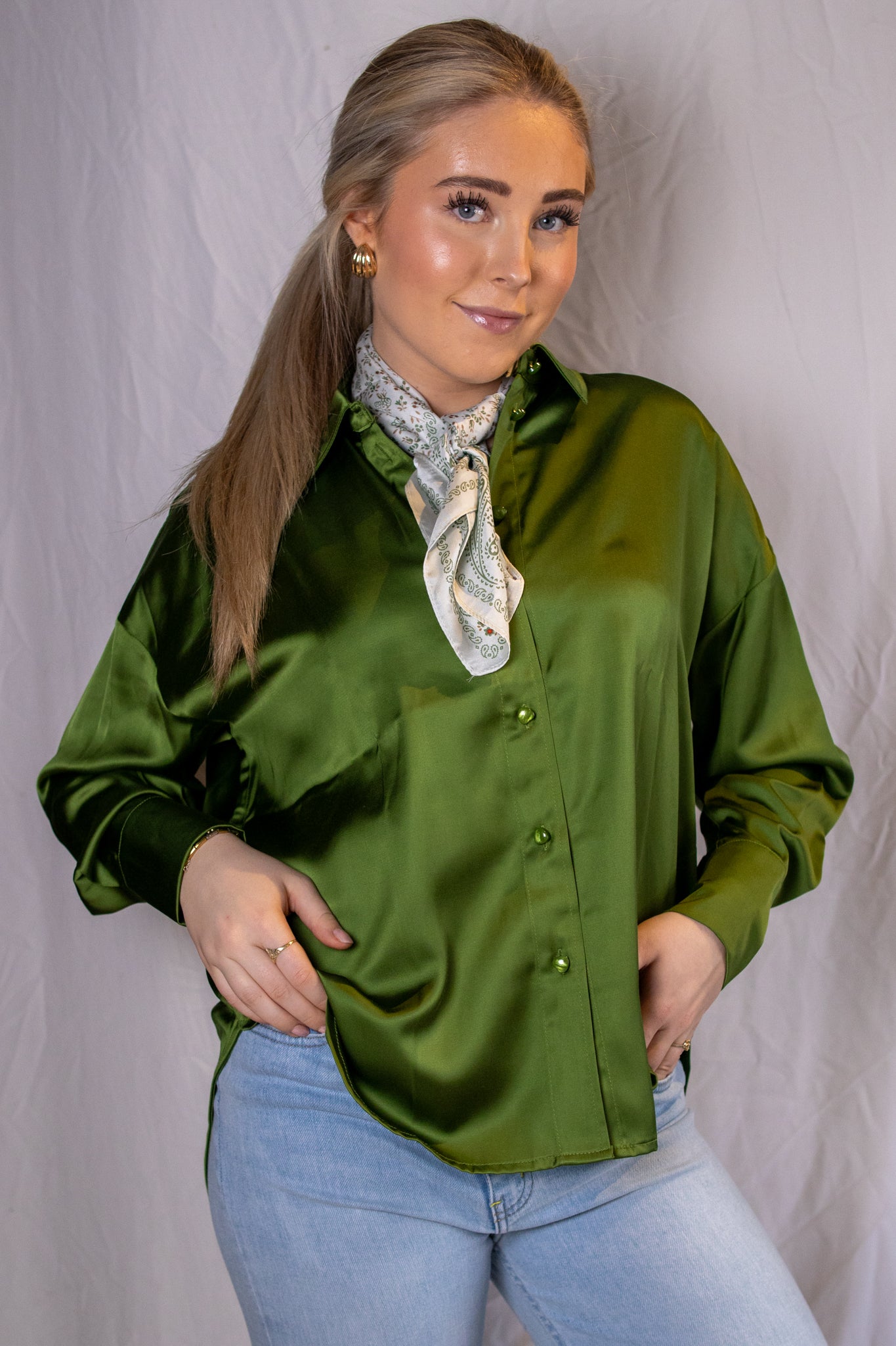 Nusatti Shirt -  Cactus - Bluser - Helt Dilla AS