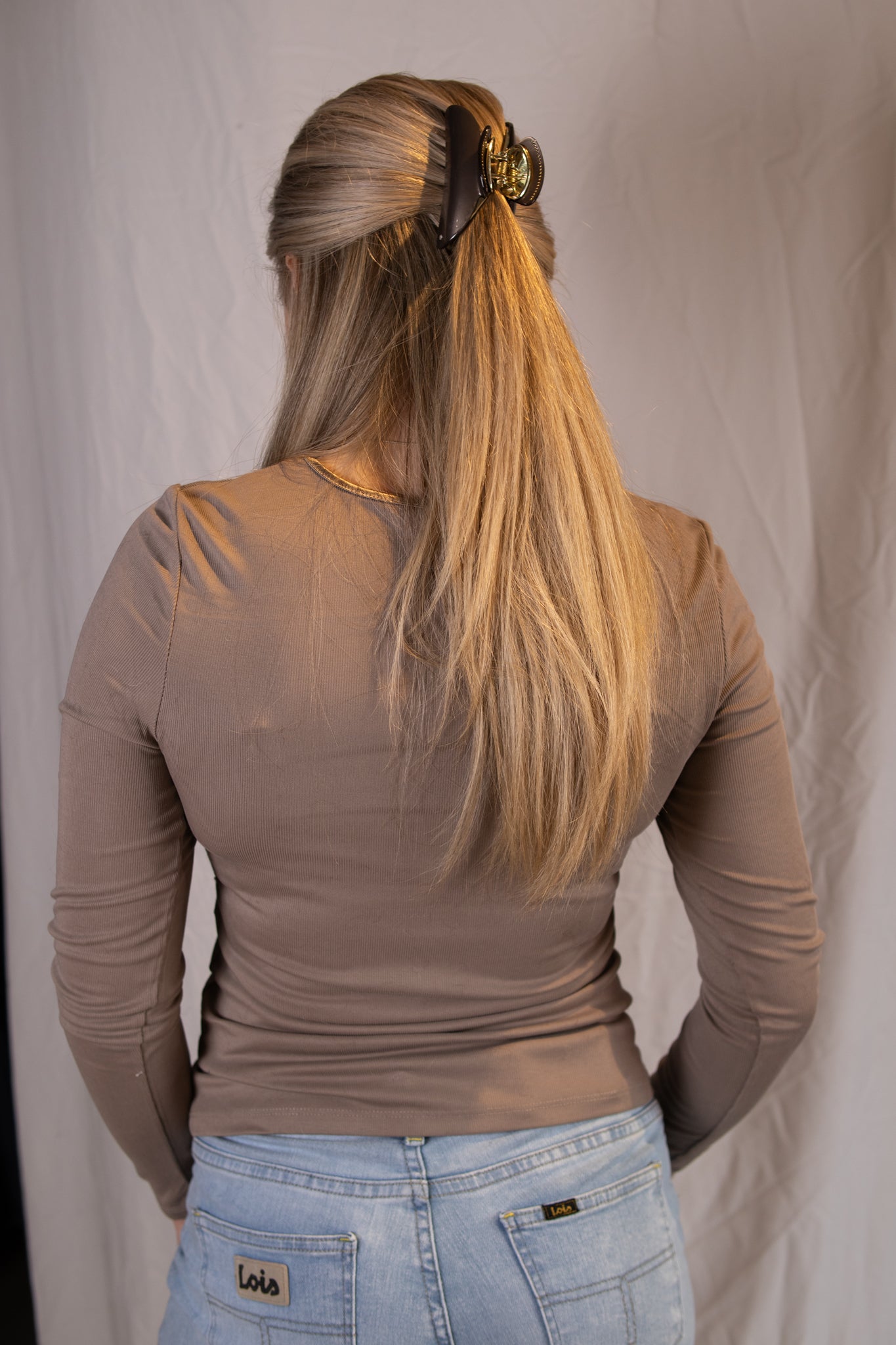 Paloma Top - taupe grey - Genser - Helt Dilla AS