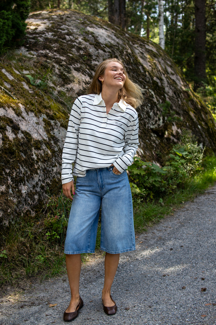 Augusta Long shorts - denim blue