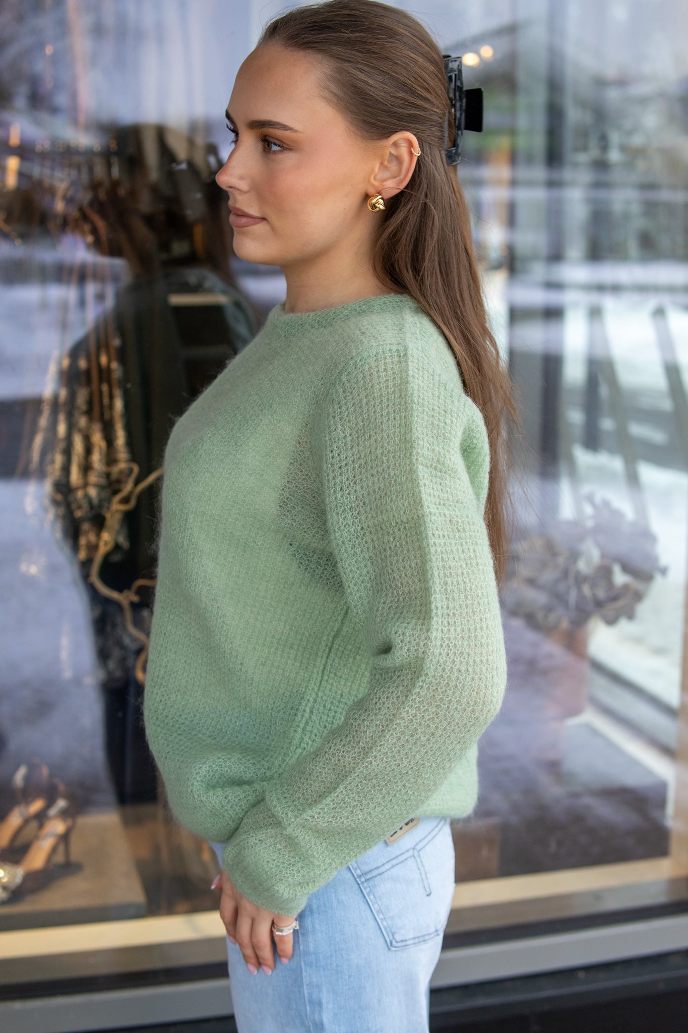 New Maddy - Blossom Green - Genser - Helt Dilla AS