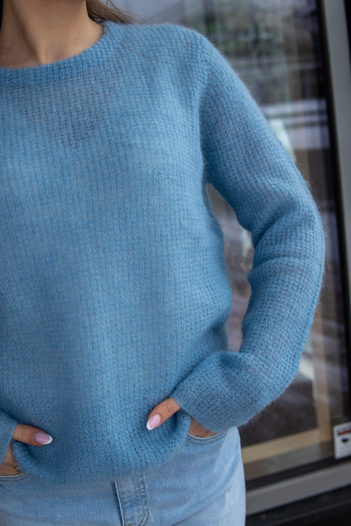 New Maddy - Sky Blue - Genser - Helt Dilla AS