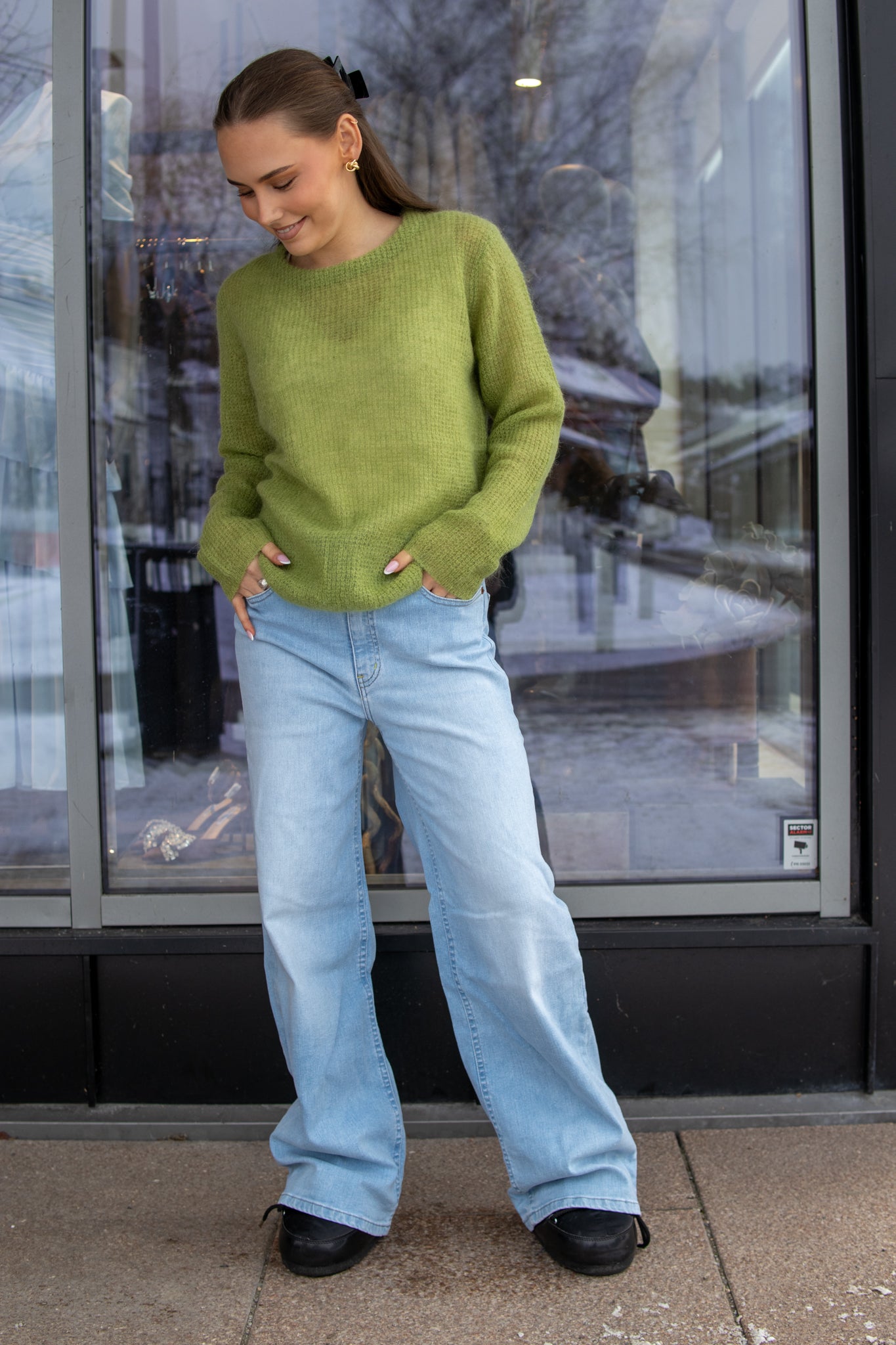 New Maddy - Cool Green - Genser - Helt Dilla AS