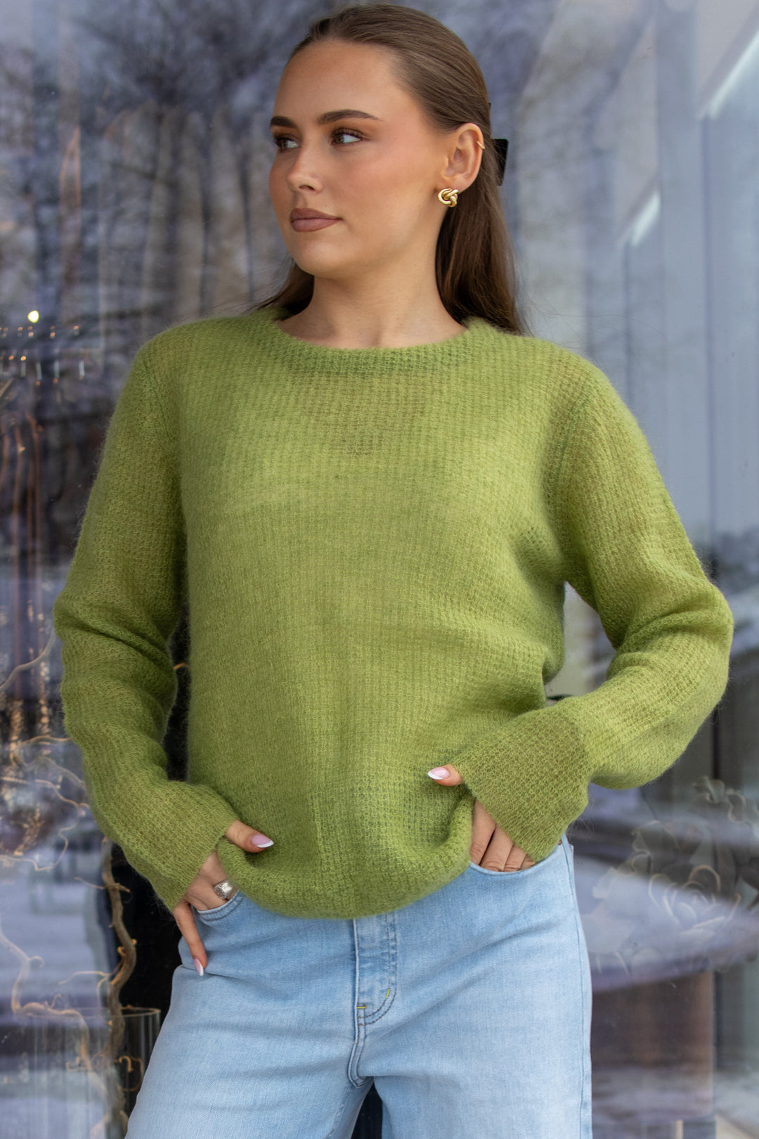 New Maddy - Cool Green - Genser - Helt Dilla AS