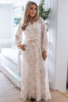 Lenna Maxi Dress - Rose Reverie - Kjoler - Helt Dilla AS