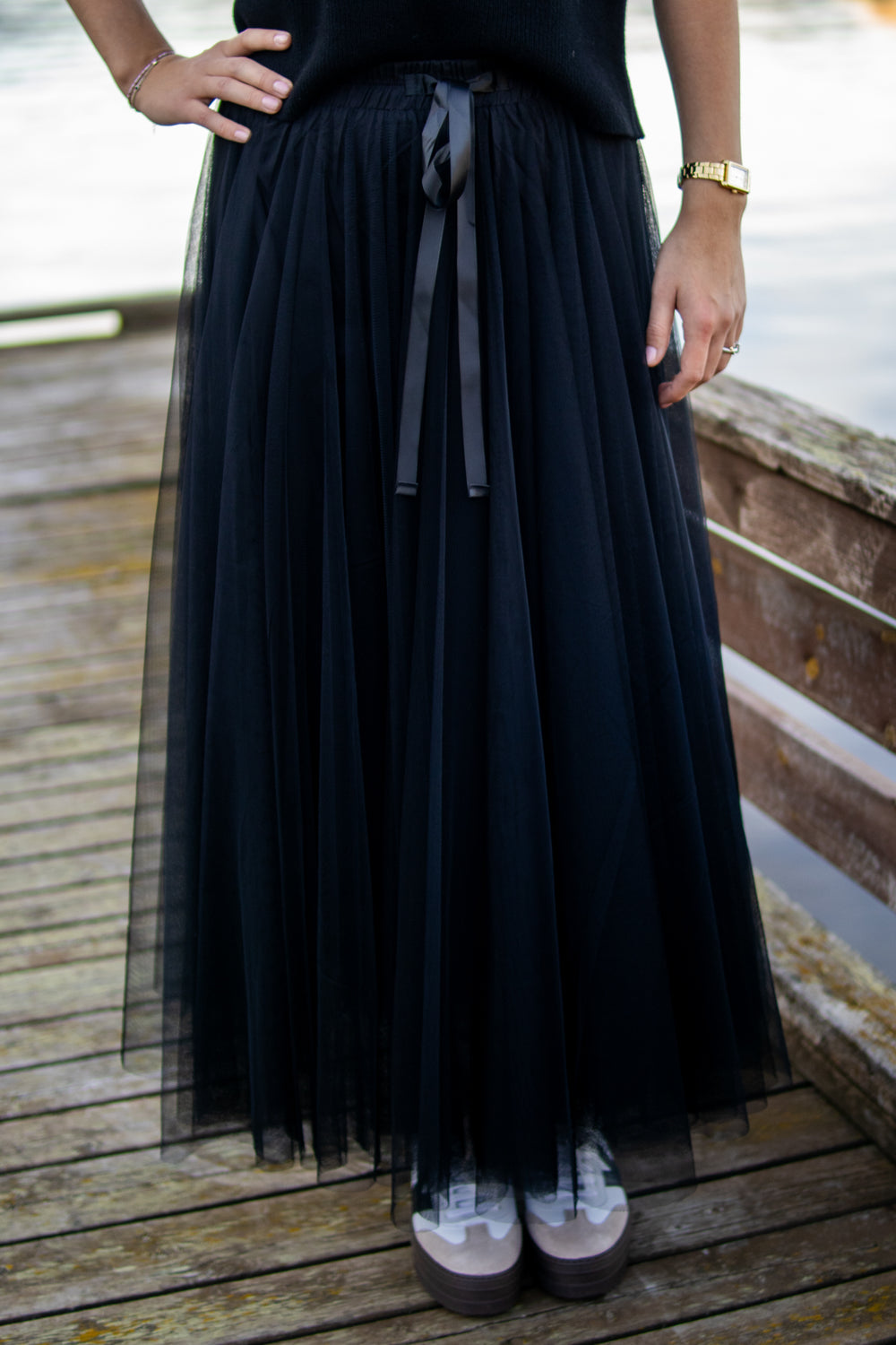 From Paris With Love - Tyllskjørt Black - Skjørt - Helt Dilla AS