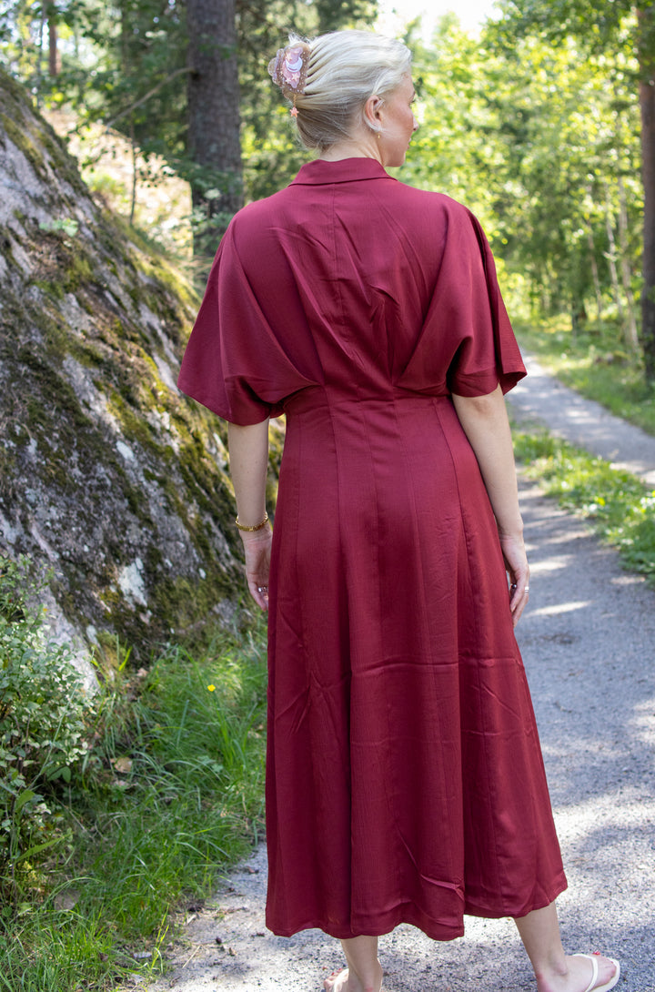CMVIANNA DRESS - RED - Kjoler - Helt Dilla AS