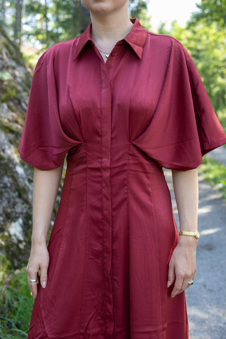CMVIANNA DRESS - RED - Kjoler - Helt Dilla AS