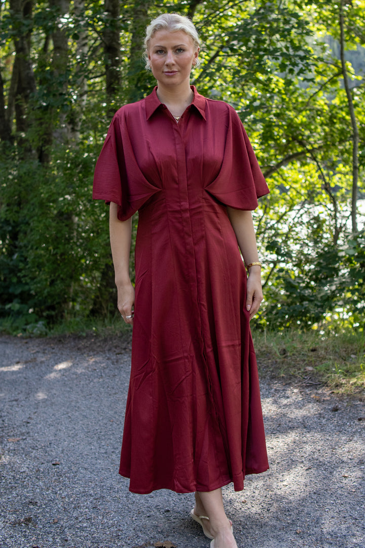 CMVIANNA DRESS - RED - Kjoler - Helt Dilla AS