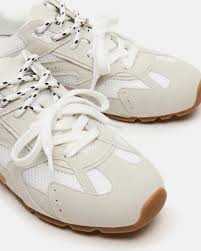Asiel sneaker - white suede - Sko - Helt Dilla AS