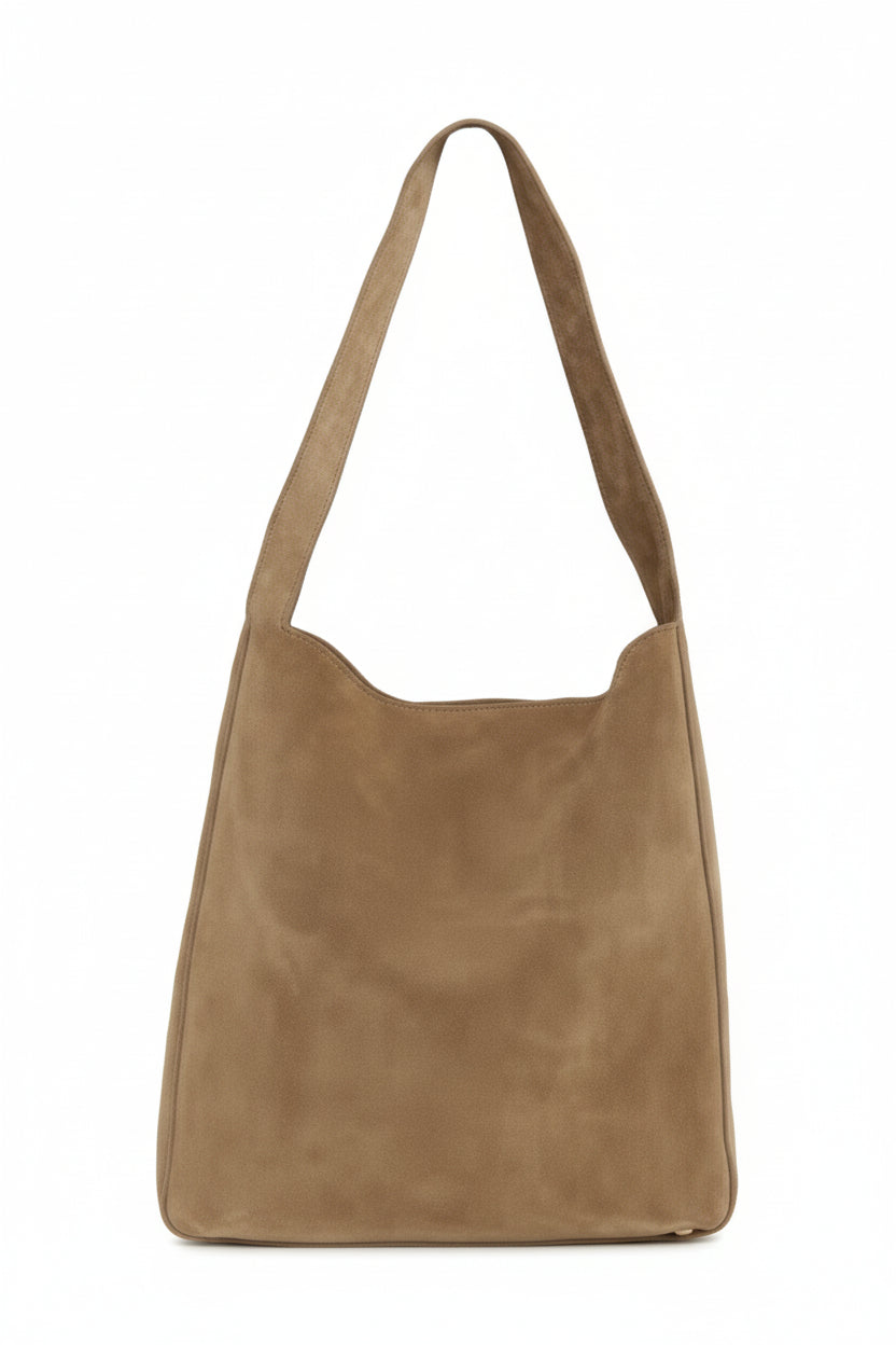 Avikal Suede Bag - Tobacco Brown - Tilbehør - Helt Dilla AS