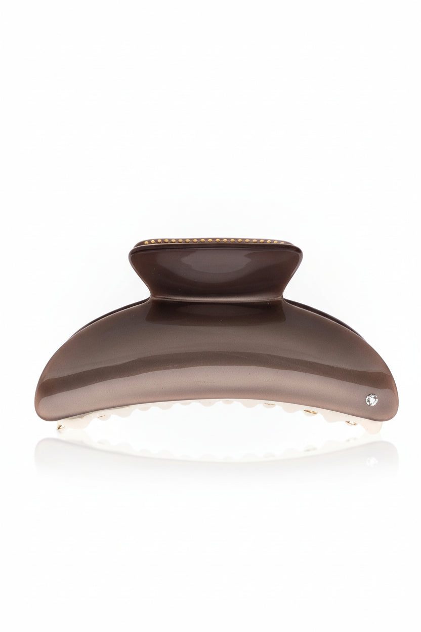 Hair Claw X Large - soft brown - Tilbehør - Helt Dilla AS