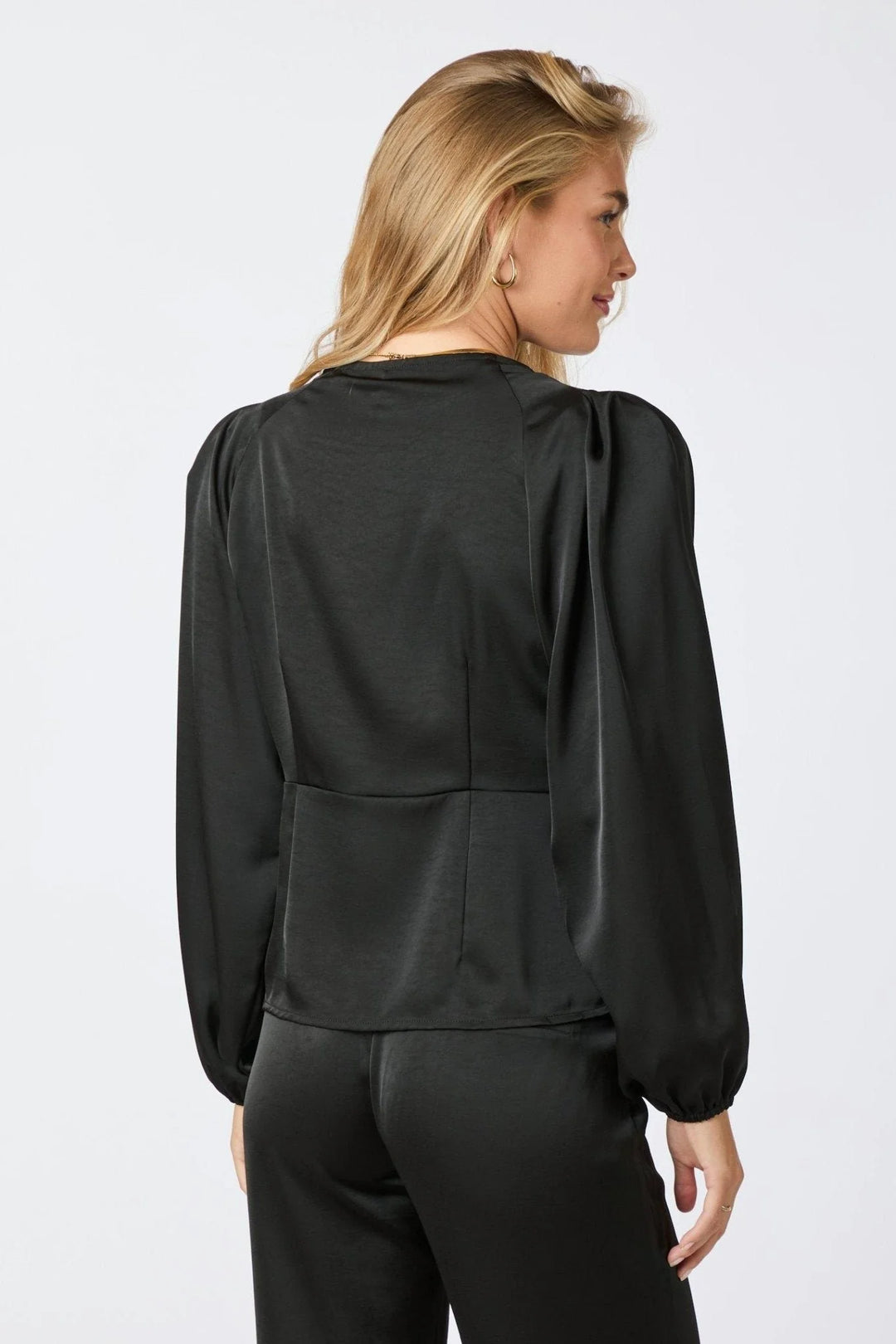 Istana heavy blouse - black