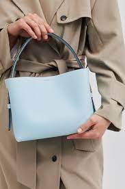 Leata Leather bag - Starlight Blue - Tilbehør - Helt Dilla AS