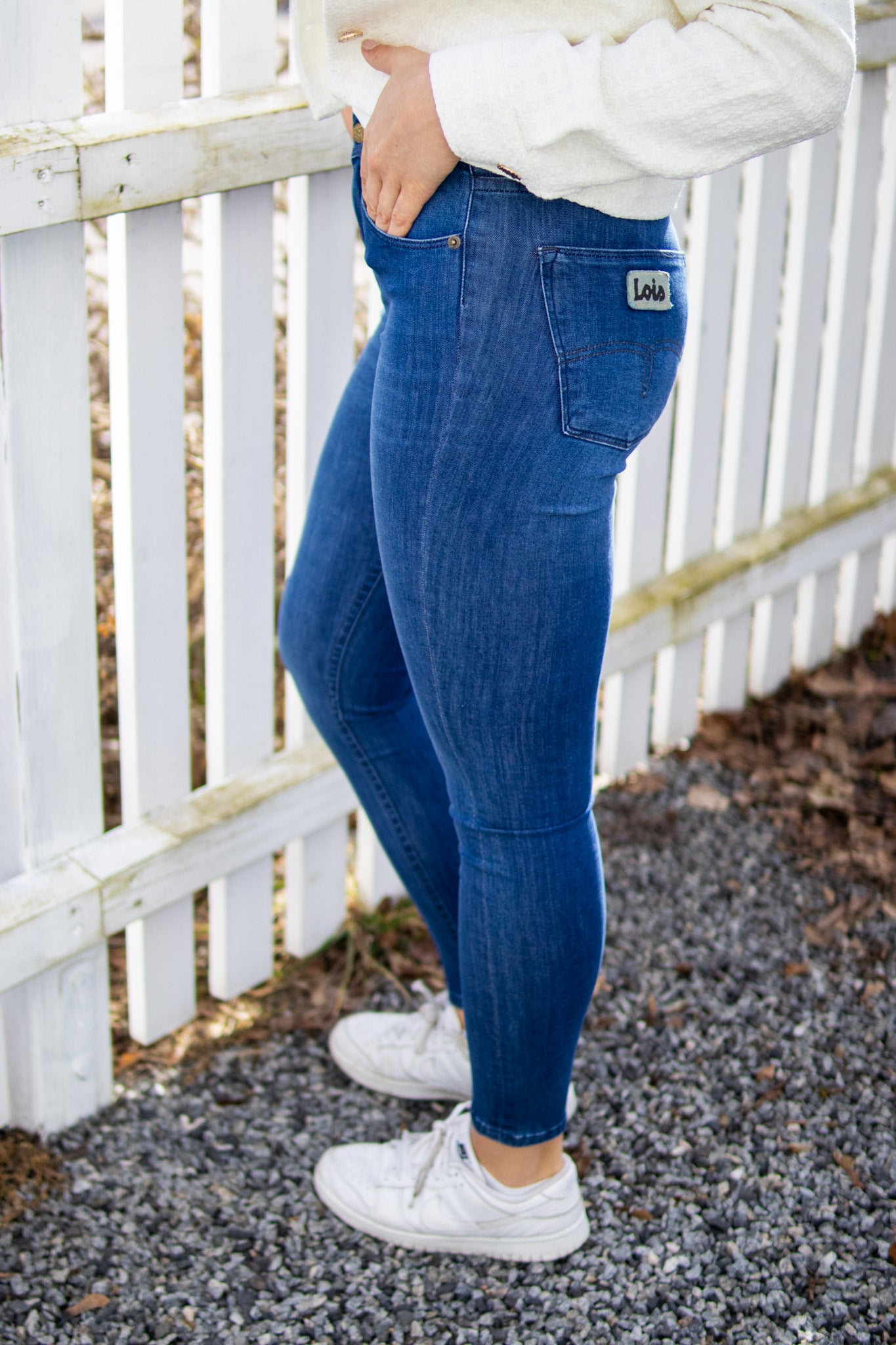 Celia  - Leia Teal Stone - Jeans - Helt Dilla AS