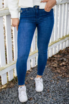 Celia  - Leia Teal Stone - Jeans - Helt Dilla AS