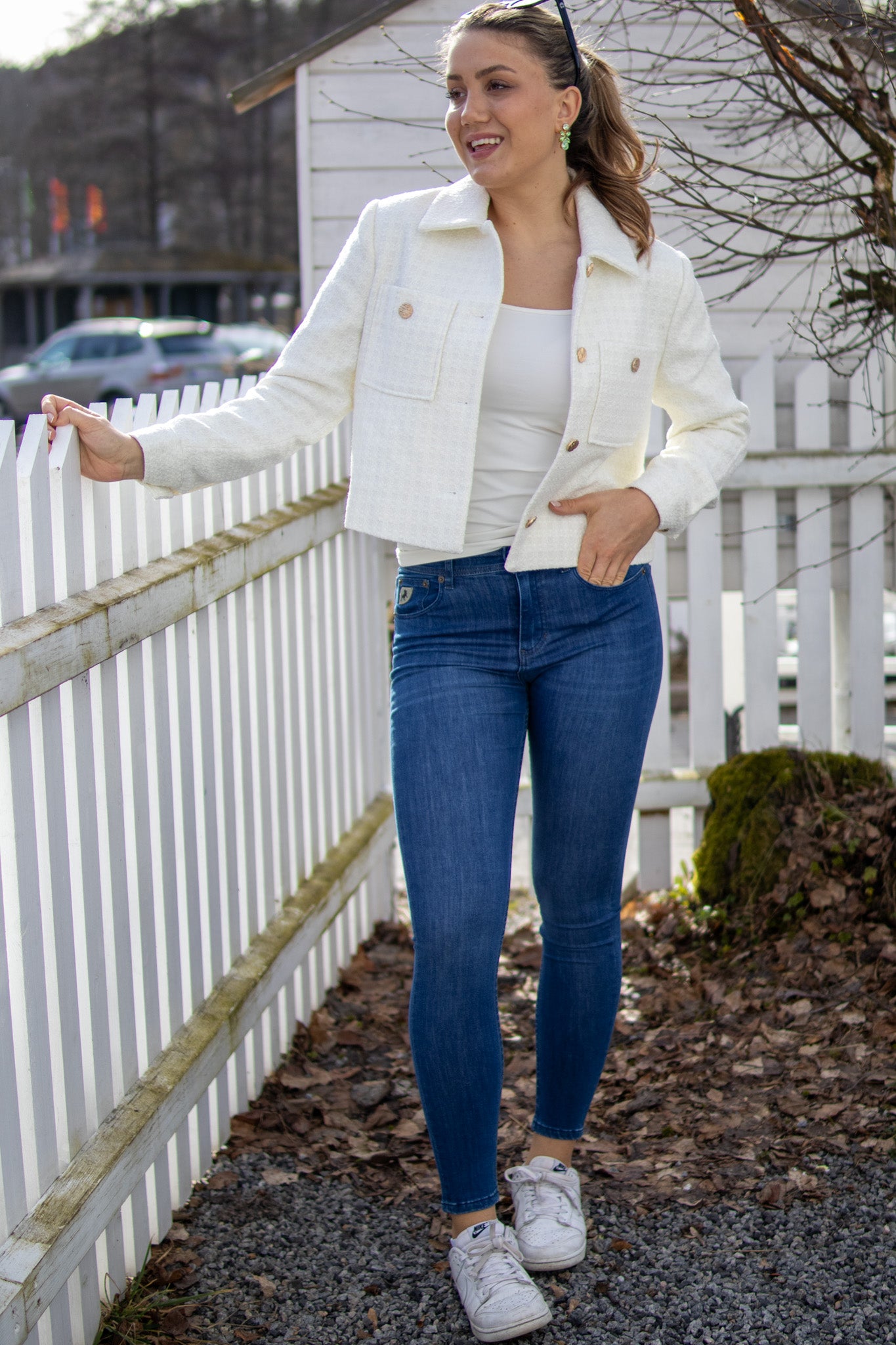 Celia  - Leia Teal Stone - Jeans - Helt Dilla AS