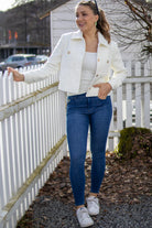 Celia  - Leia Teal Stone - Jeans - Helt Dilla AS