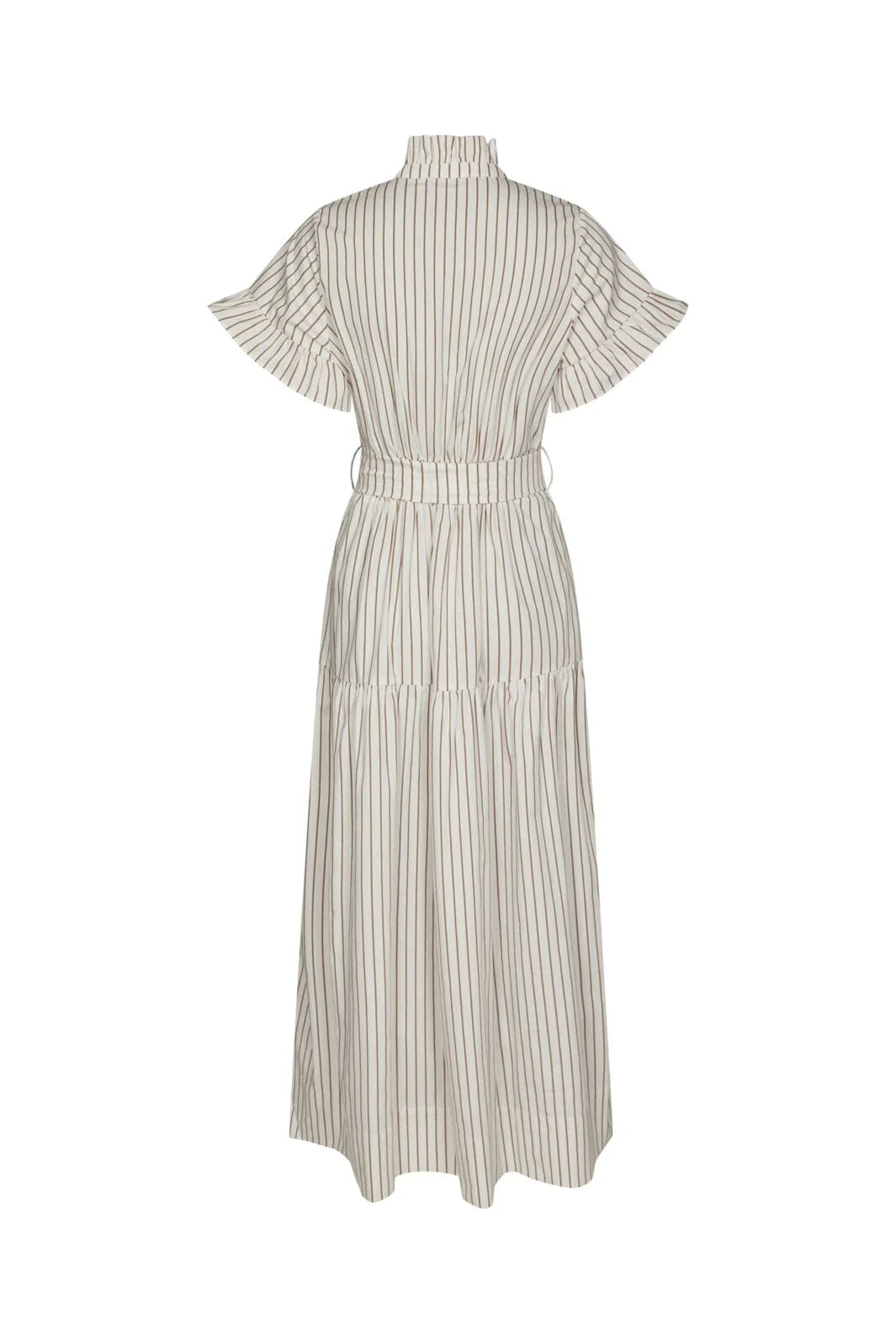 Nellie Wide Stripe Dress - Ivory - Kjoler - Helt Dilla AS