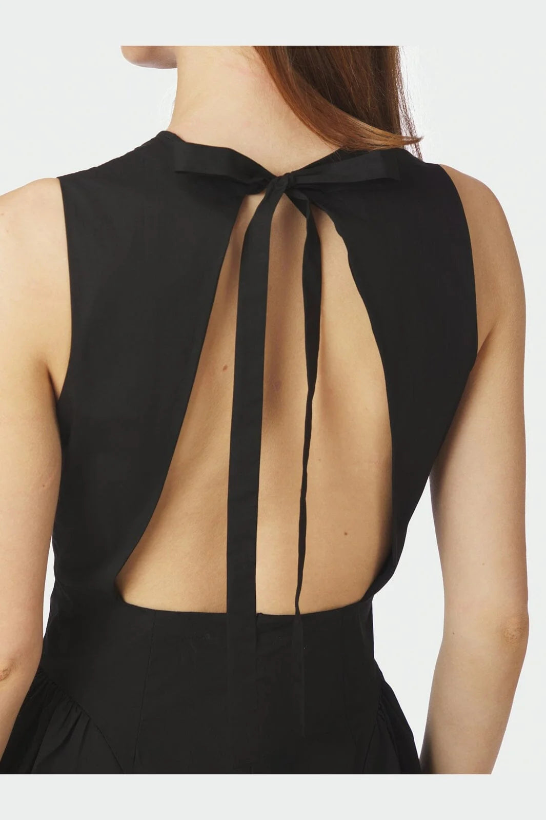 Zora Poplin Dress - Black - Kjoler - Helt Dilla AS