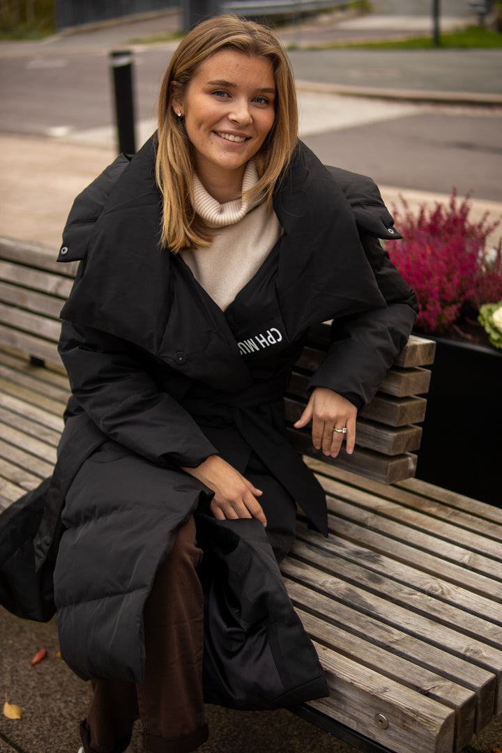 Micco Hat Coat - Black - Yttertøy - Helt Dilla AS