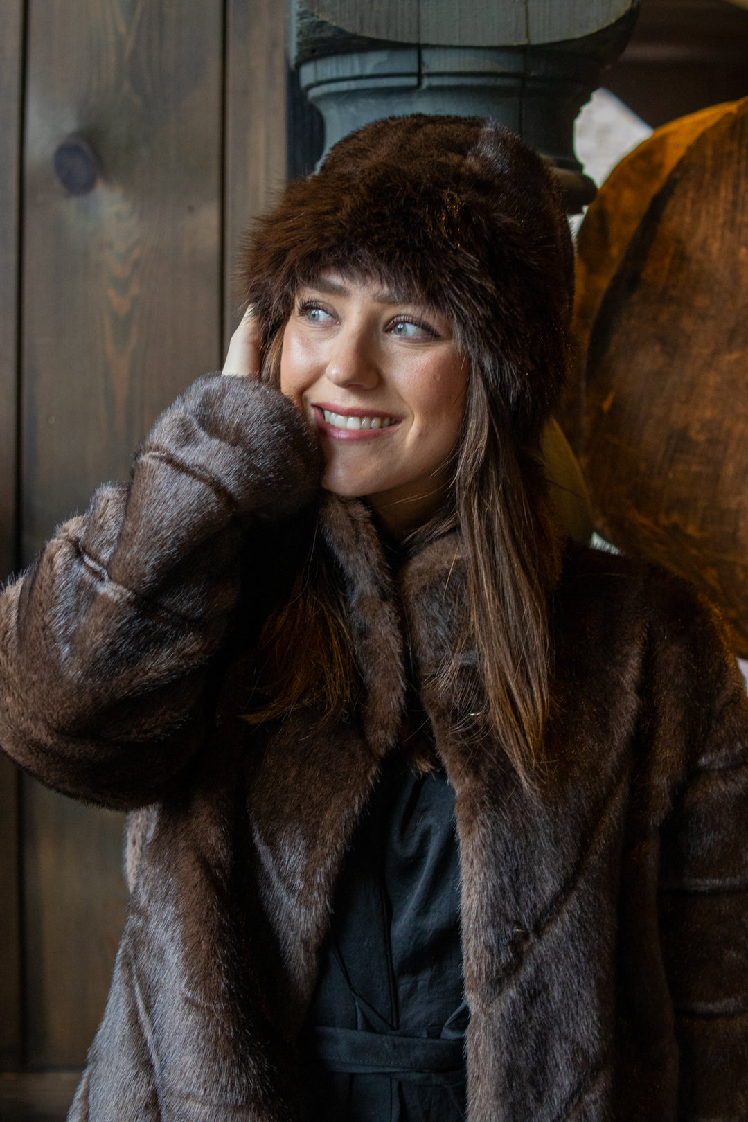 Sonja hatt - Brun - Tilbehør - Helt Dilla AS