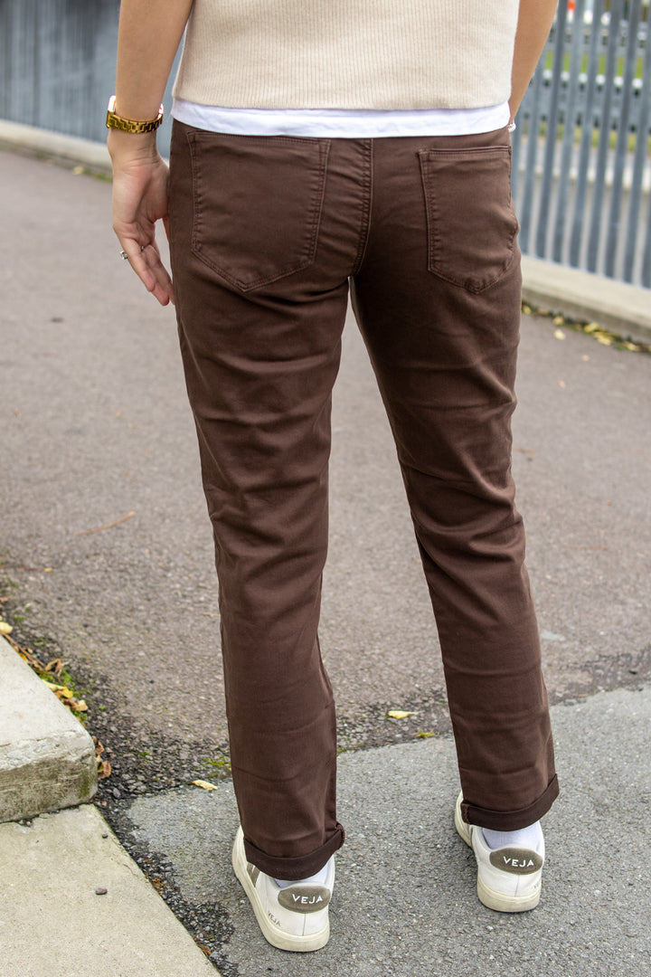 Tessy Jog Colour - Brown - Bukser - Helt Dilla AS