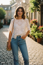CM Vilja Blouse - Jet Stream - Topp - Helt Dilla AS