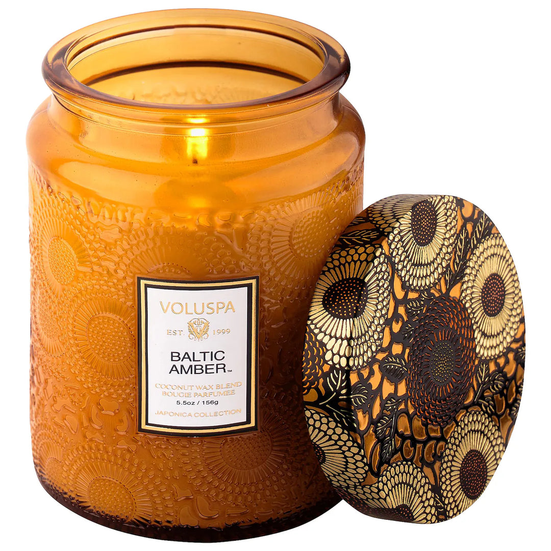 Baltic Amber Bowl Candle - 140 timer - Tilbehør - Helt Dilla AS