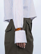 Chunky Bangle - Golden Brown - Tilbehør - Helt Dilla AS