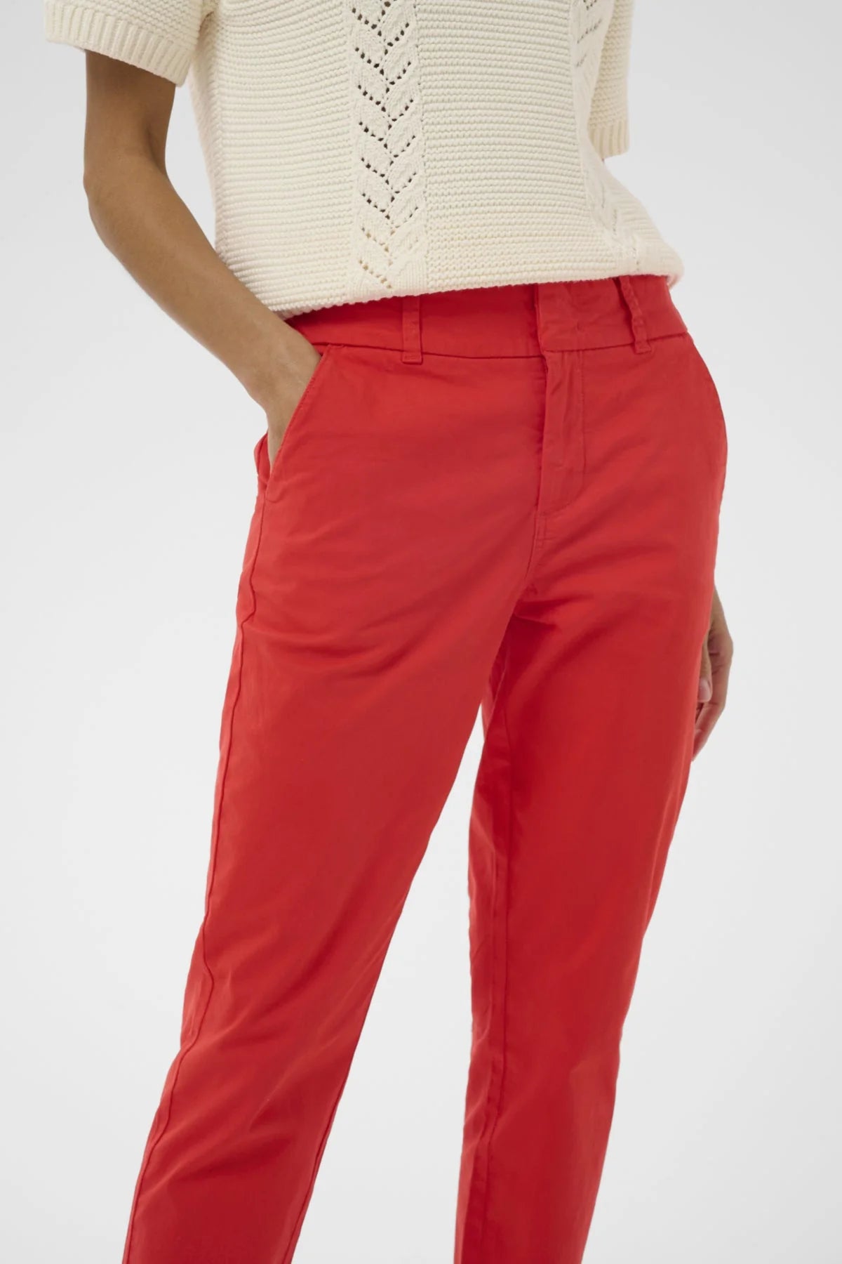 Soffys Pant - Poppy Red - Bukser - Helt Dilla AS