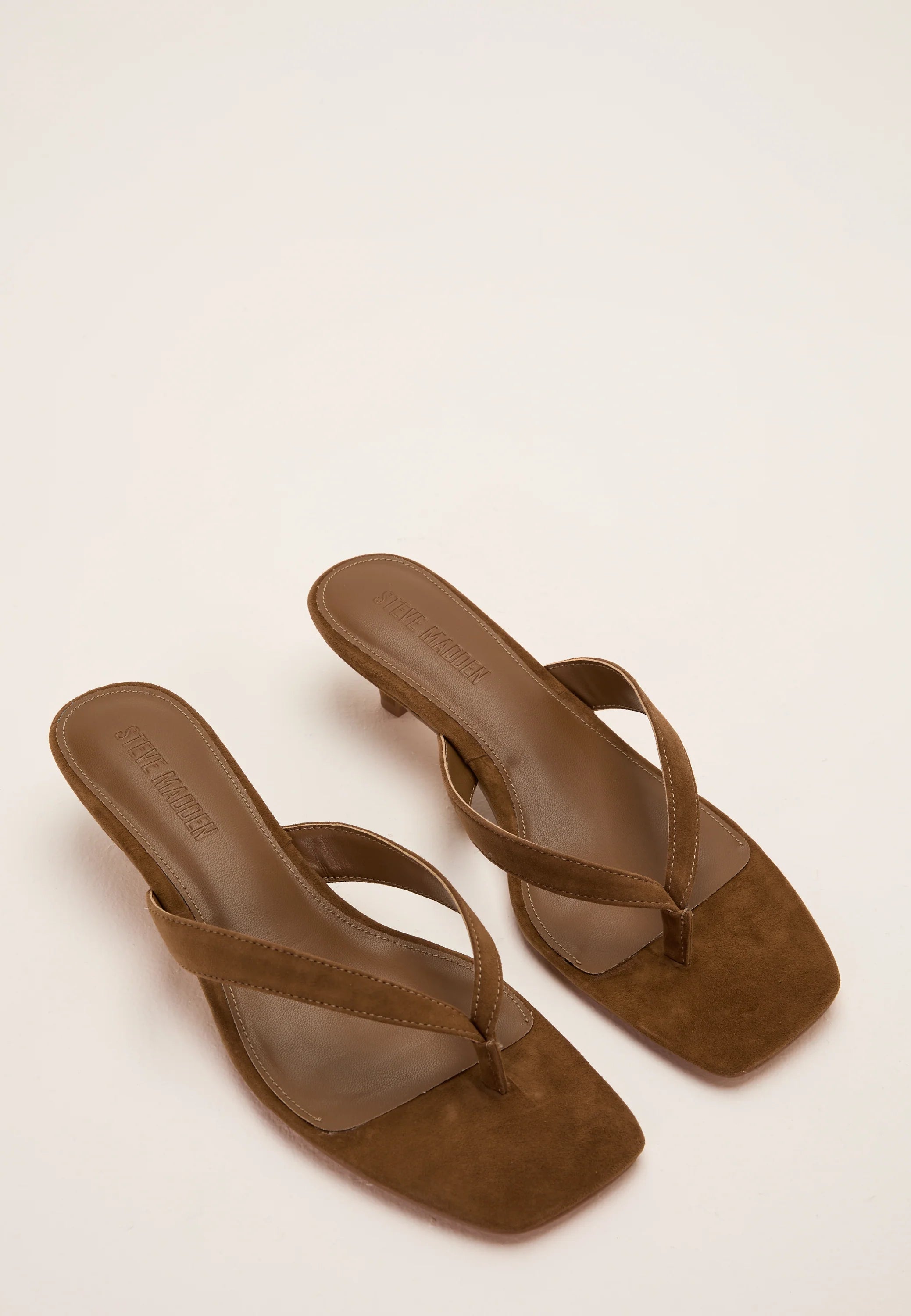 Tracie Kitten Heel Sandal - Chesnut Suede - Sko - Helt Dilla AS