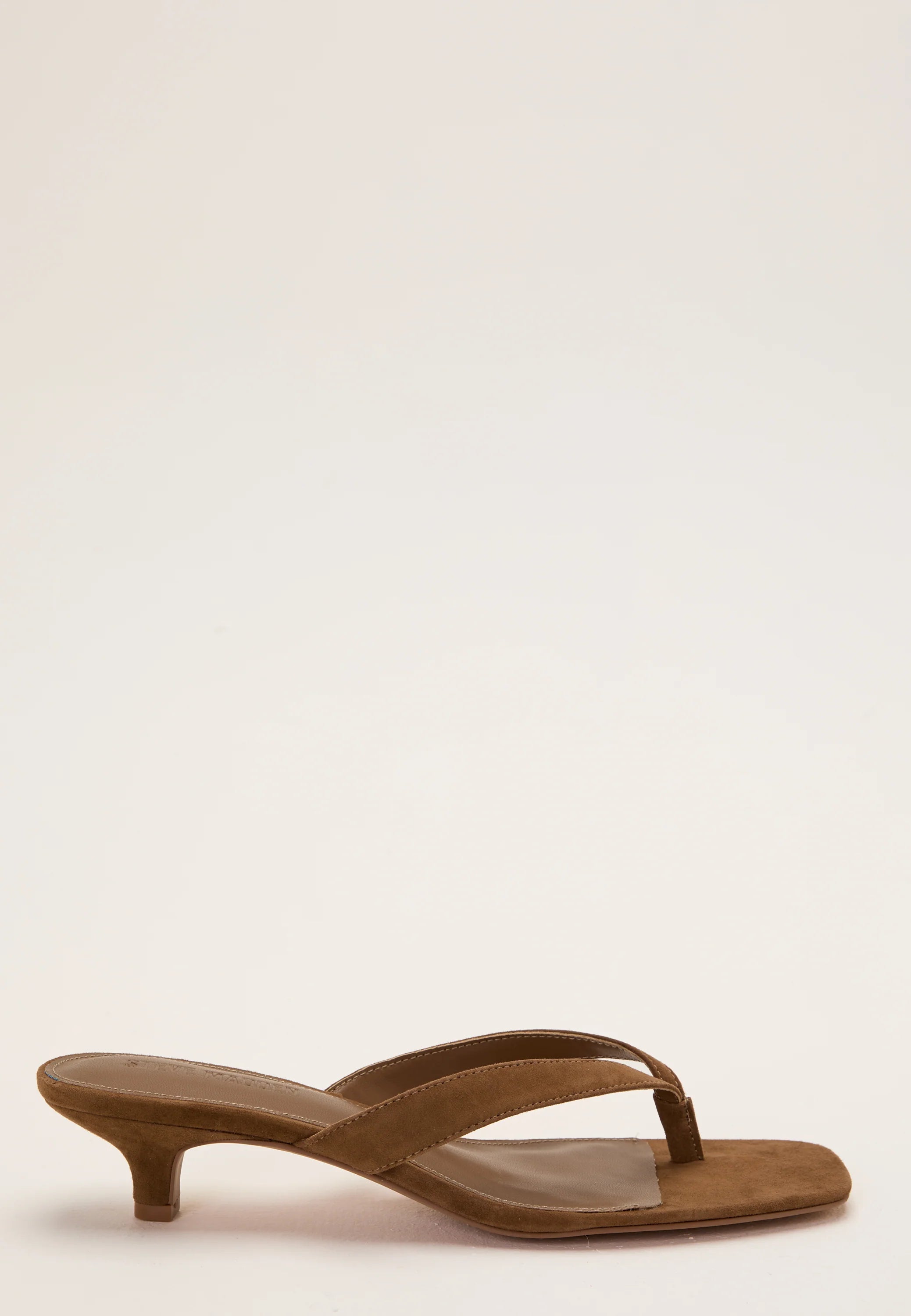 Tracie Kitten Heel Sandal - Chesnut Suede - Sko - Helt Dilla AS