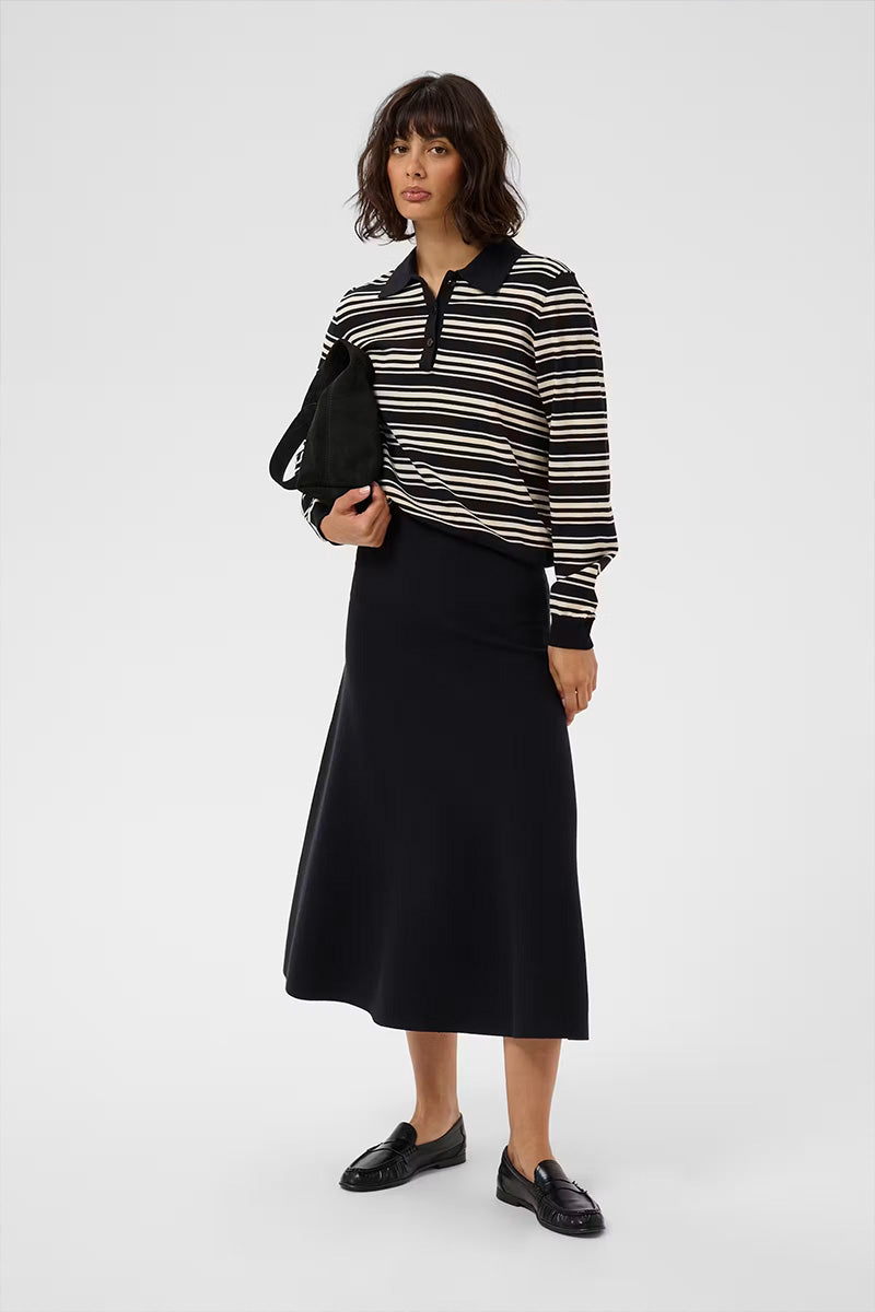 Vikesa PW Flared Skirt -  Svart - Bukser - Helt Dilla AS