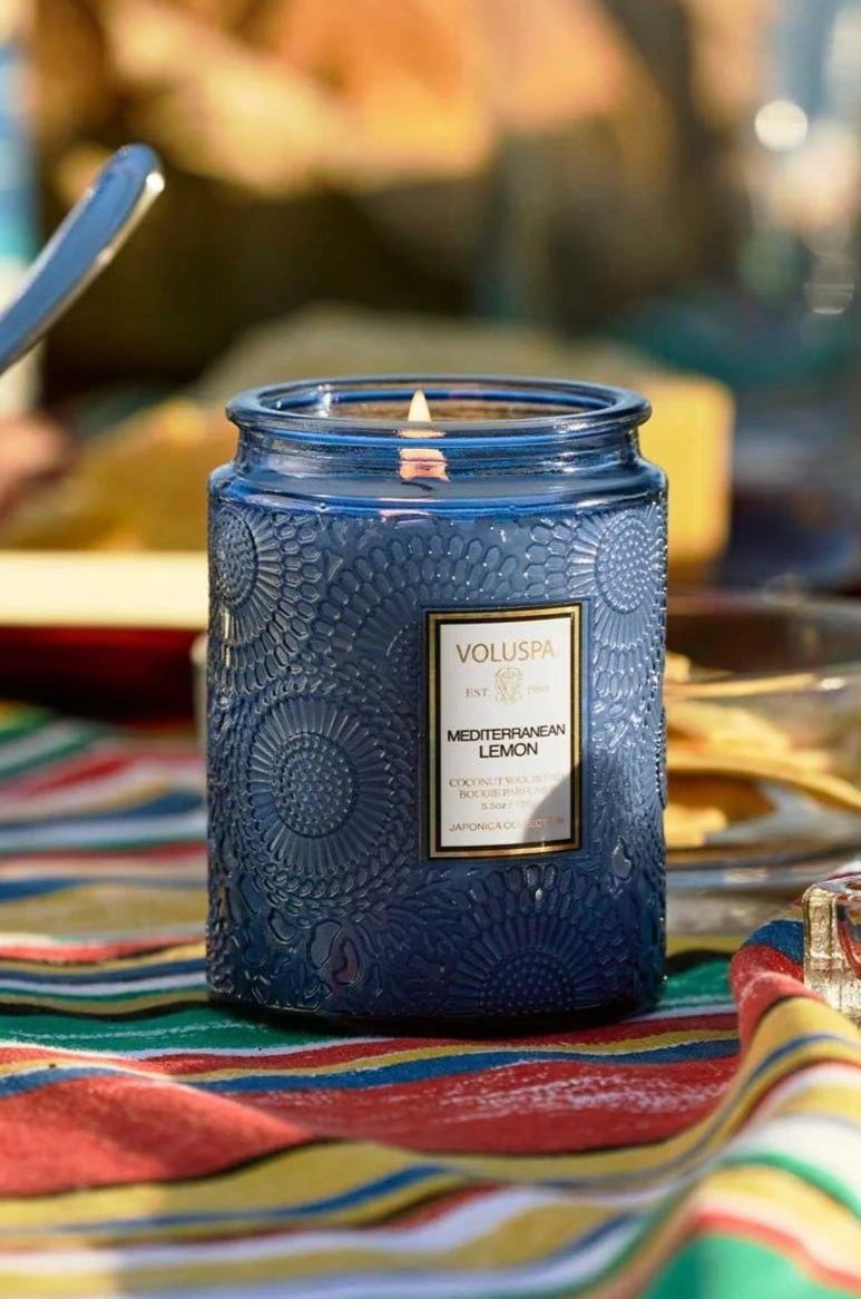 Mediterranean Lemon Small Jar - 50 timer - Tilbehør - Helt Dilla AS