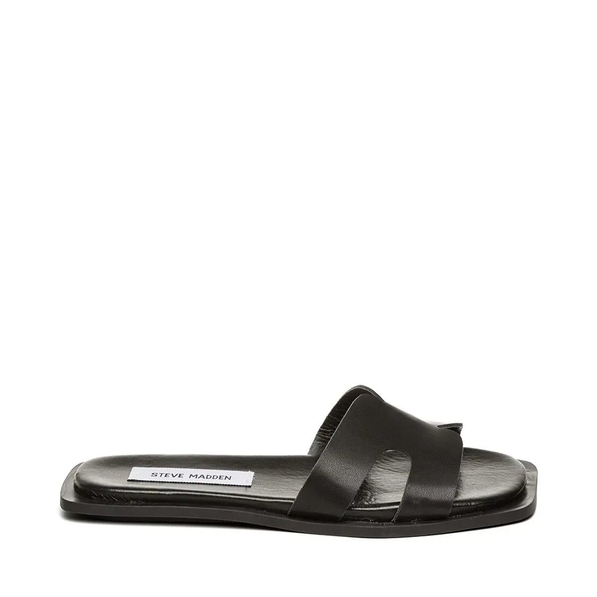 Sofia Slide - Black Leather - Sko - Helt Dilla AS