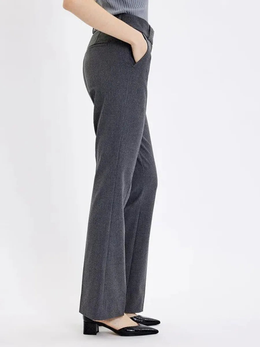 Clara  - Dark Grey Melange - Bukser - Helt Dilla AS