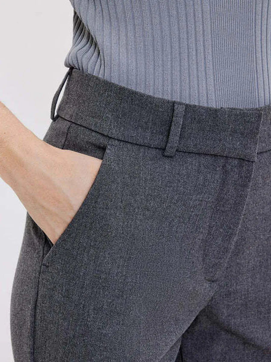 Clara  - Dark Grey Melange - Bukser - Helt Dilla AS