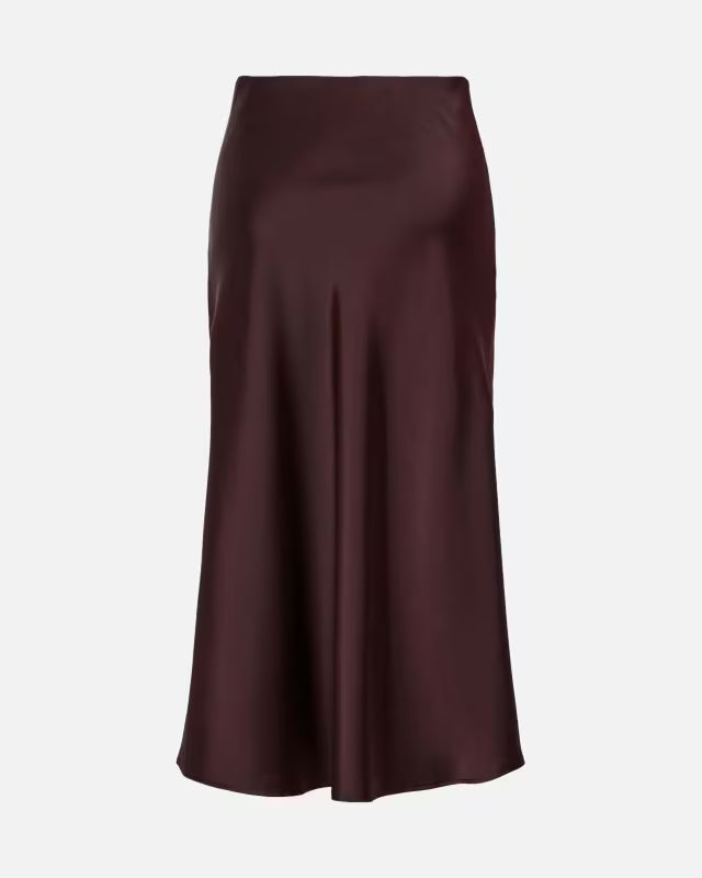 Pella hw Midi Skirt - Choccolate Brown