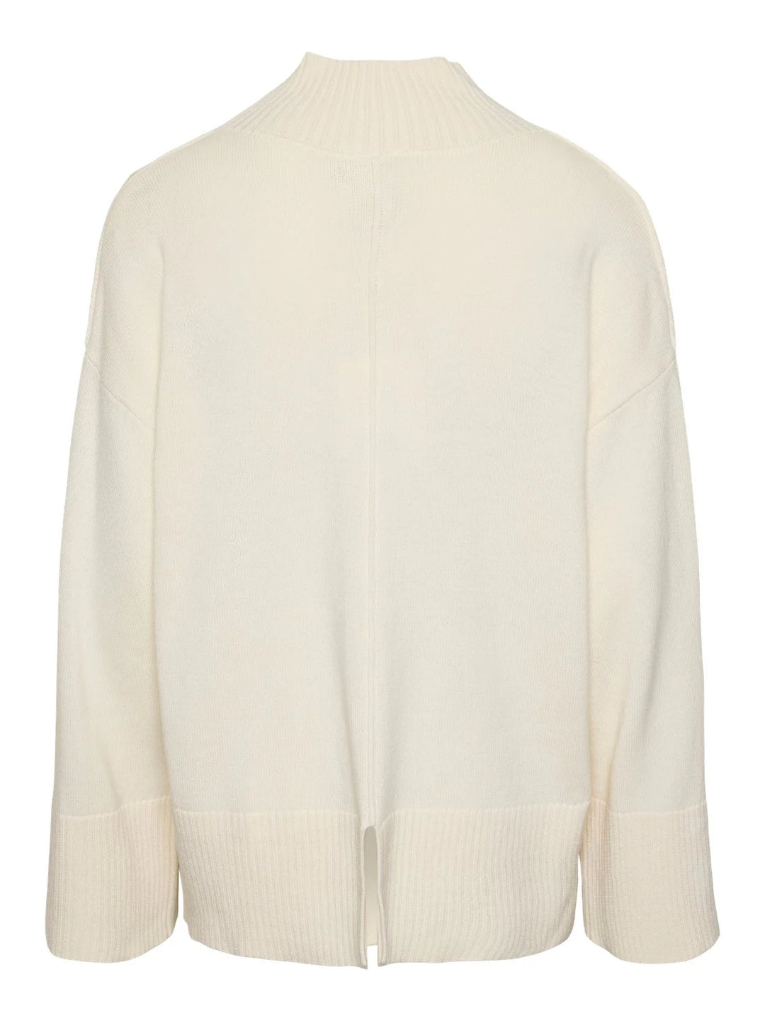 Babette Ls knit pullover - Star White