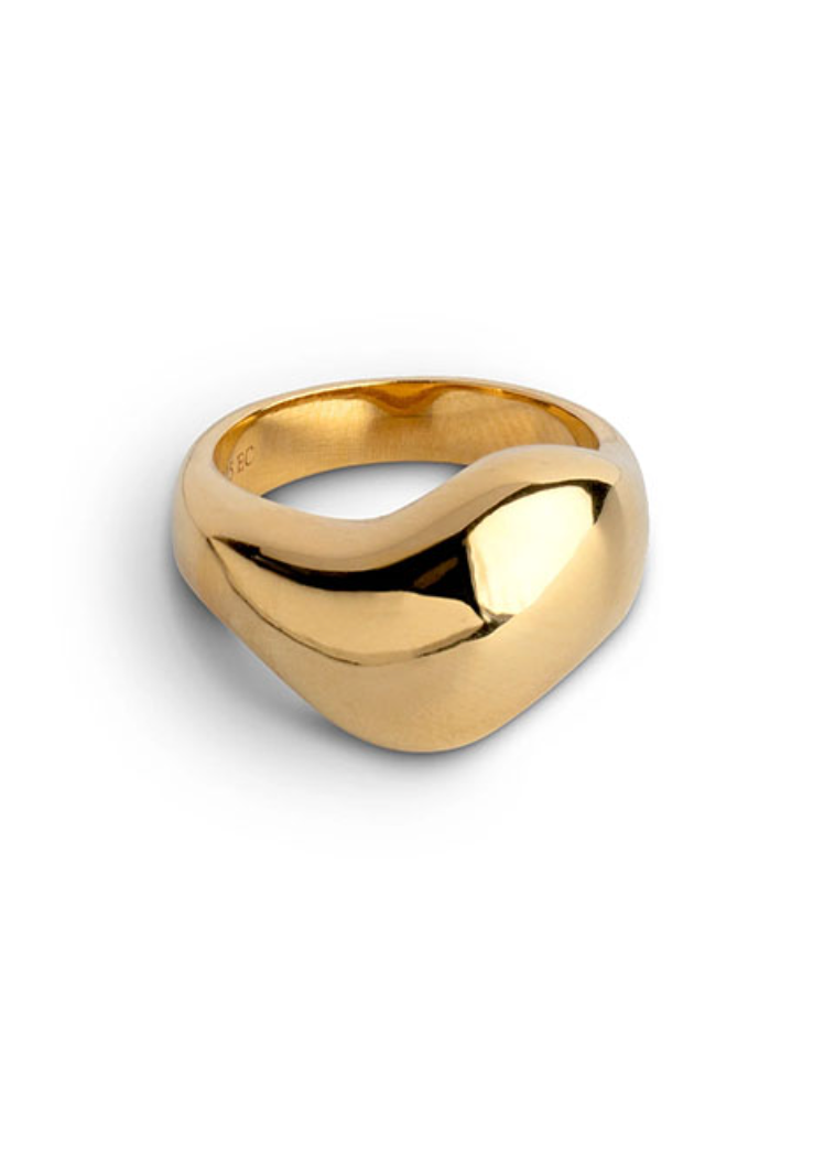 Agnete Ring - gold - Helt Dilla AS