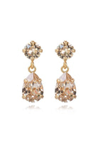 Mini Drop Earrings - Gold/ Silk - Tilbehør - Helt Dilla AS