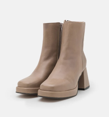 Gladys skoletter - taupe - Helt Dilla AS