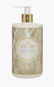 Voluspa håndlotion Eucalypyus & White sage - Helt Dilla AS