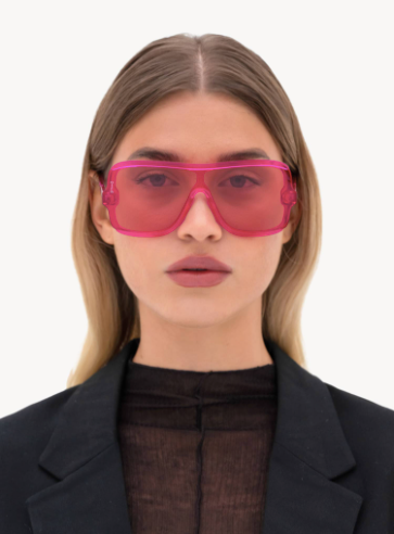 Jagger transparent - bright pink - Helt Dilla AS